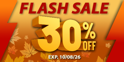 30% Off Flash Sale
