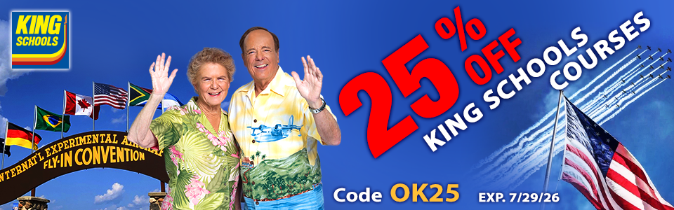 Airventure 25% Off Sale. Enter code Oshkosh at checkout.